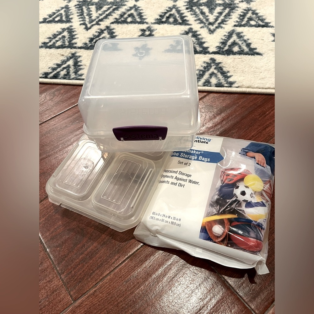 Bento boxes and storage bags